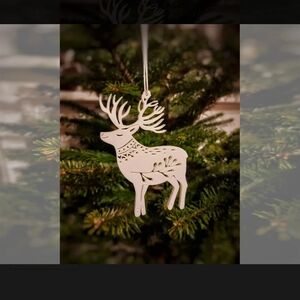 3D Printed Reindeer Ornament